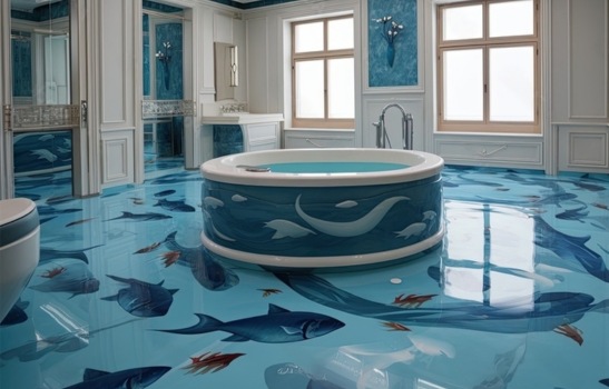 Installing a PU or epoxy 3D floor