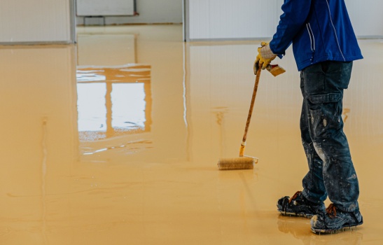 Trusty Tread resin flooring installation for homes